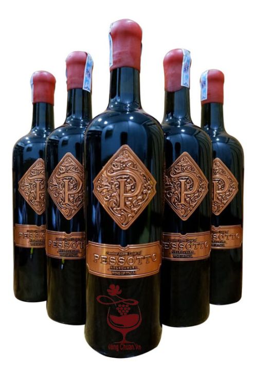 Rượu Vang Pessotto Negroamaro 16% 750 ml